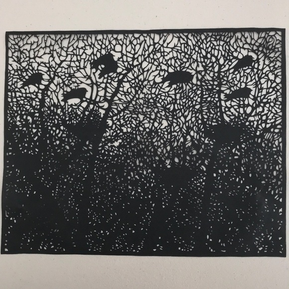 💖 Handmade PaperCut Silhouette Scherenschn… - Picture 1 of 6